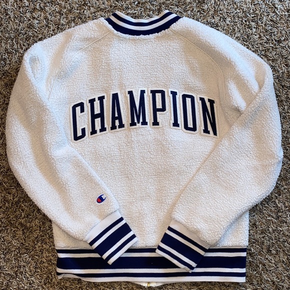 Champion Life Sherpa Full Zip Up Jacket - Picture 5 of 6